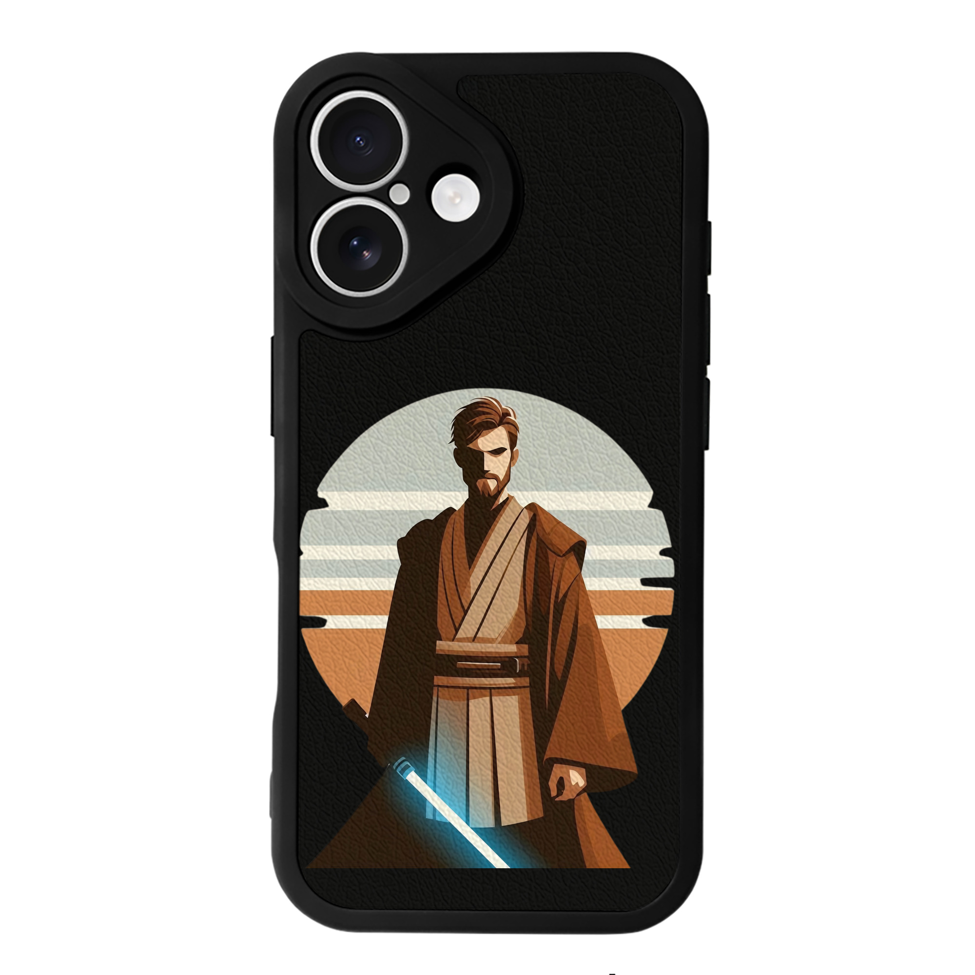 （画像用） スター・ウォーズ Star Wars 【iPhone 16シリーズ対応】シリコンスマホケース（レザー調） 材質：シリコン